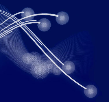 Hintergrundgrafik: Lichtpunkte